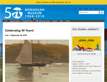 Tablet Screenshot of monheganmuseum.org